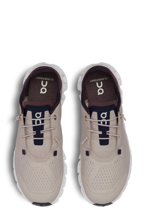 Shop On Cloud 5 Coast Sneaker In Sand/mulberry