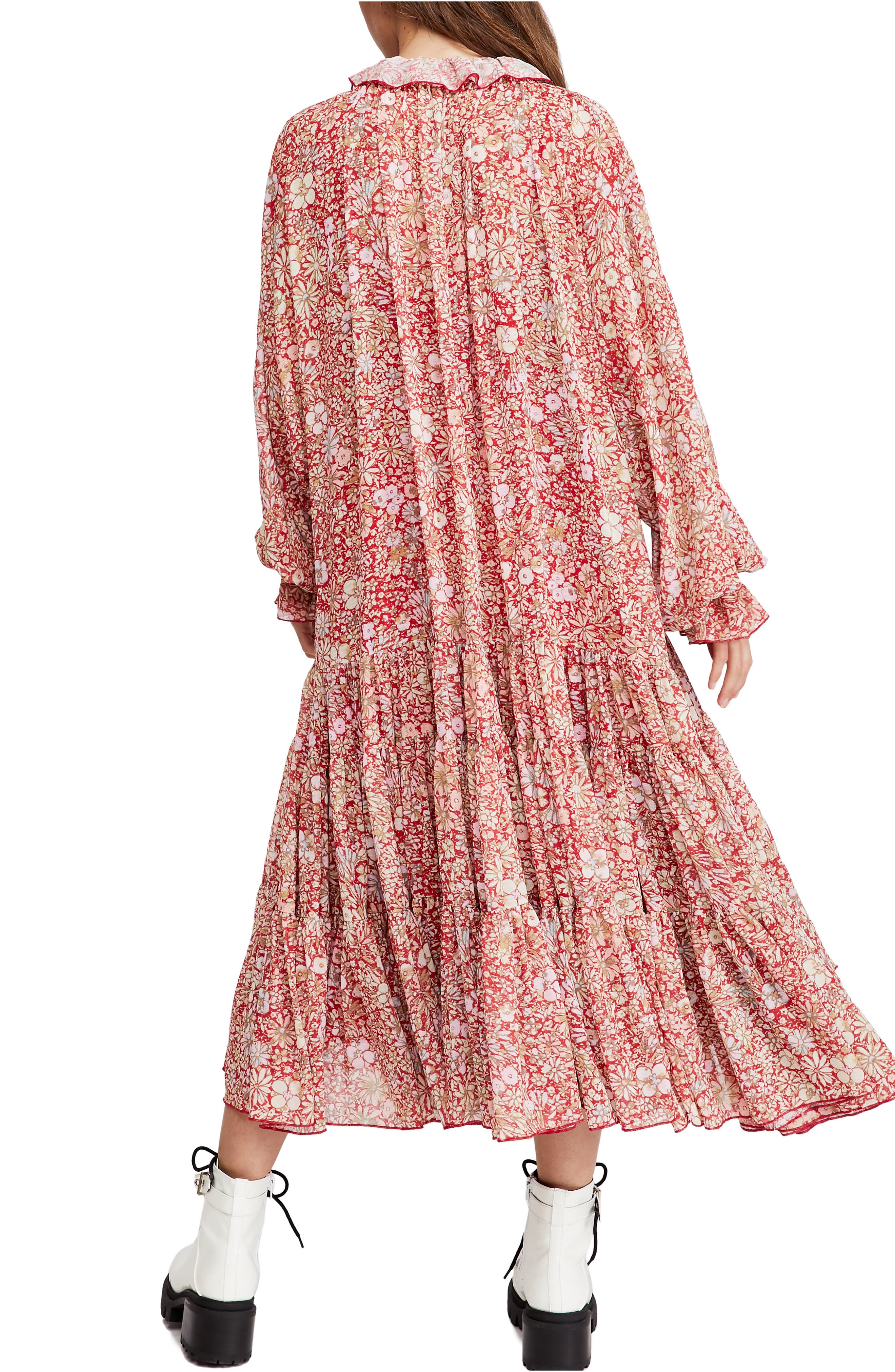 long sleeve groovy dress