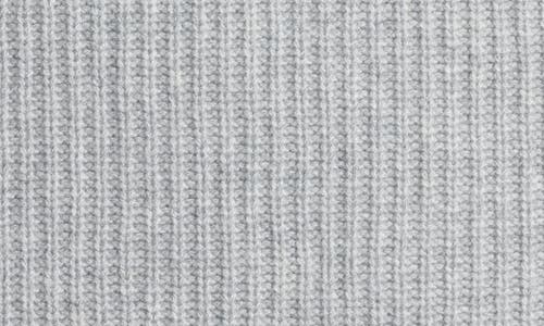 Nordstrom Rib Wool & Cashmere Accent Pillow In Grey Dove Heather