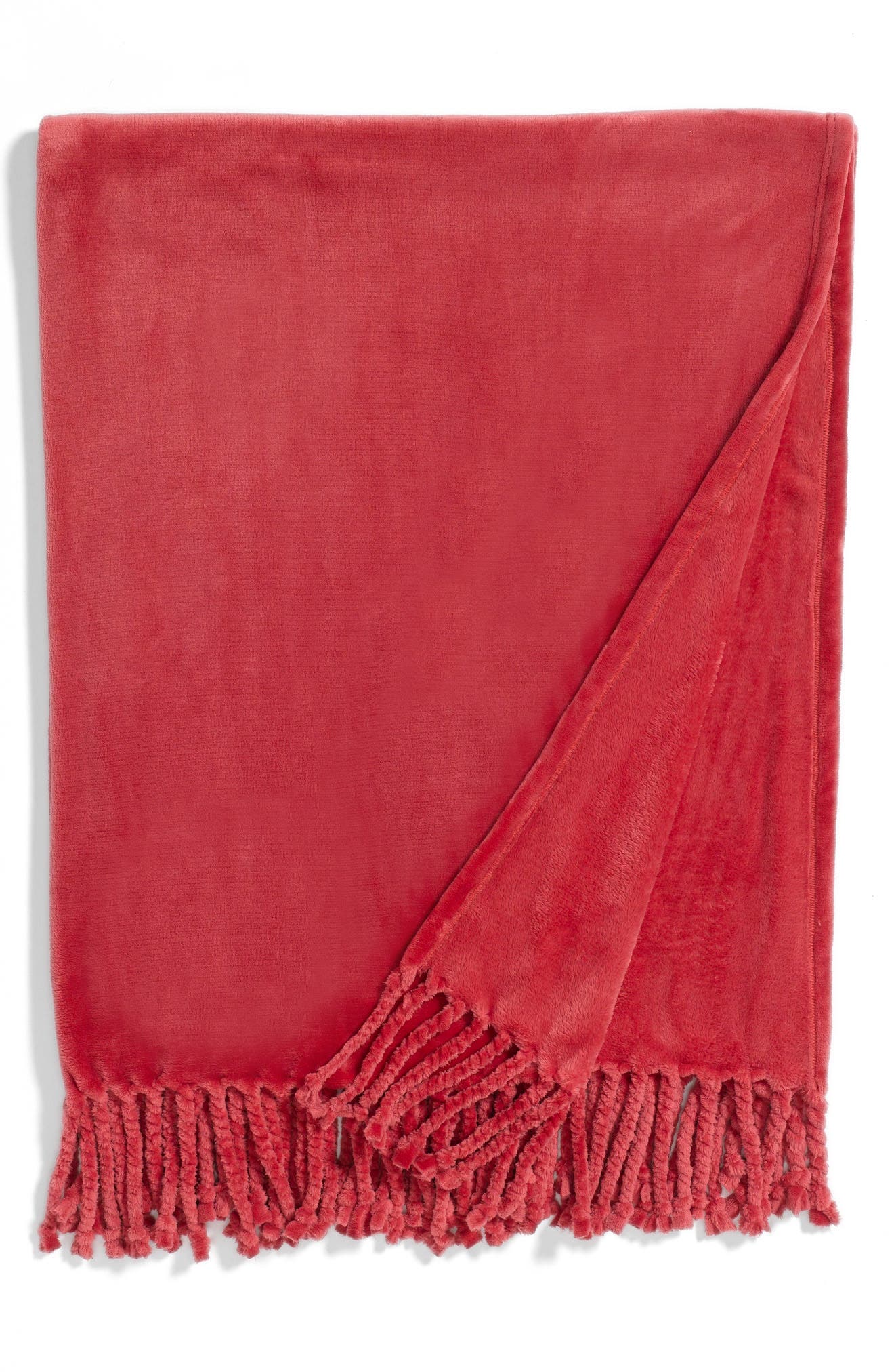 NORDSTROM AT HOME,
                            Kennebunk Bliss Plush Throw,
                            Main thumbnail 331, color,
                            608