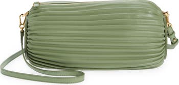 Loewe Pleated Leather Bracelet Pouch | Nordstrom
