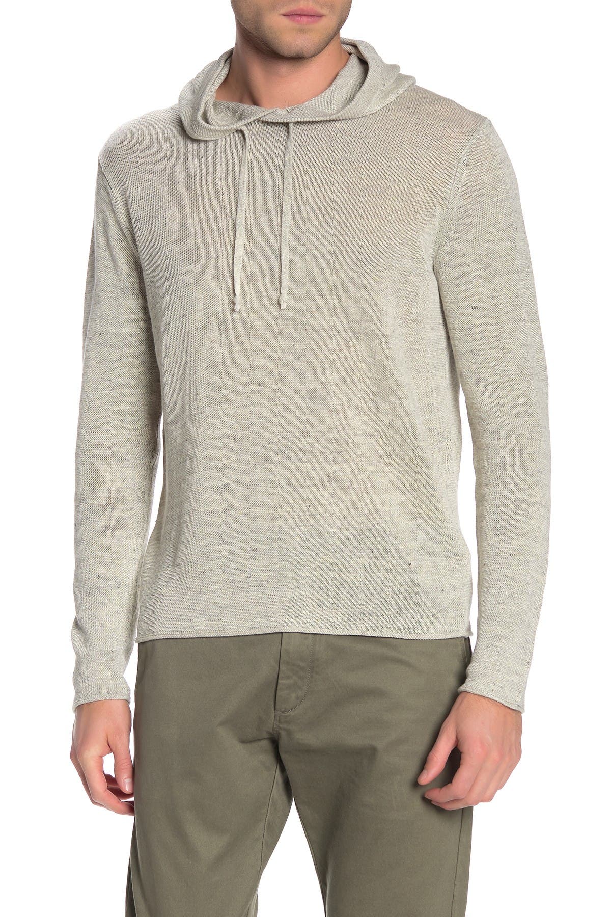slim fit pullover hoodie