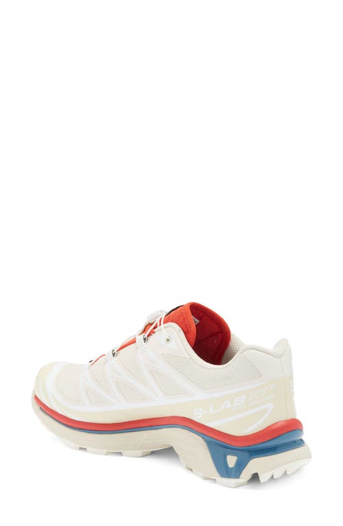 Salomon Gender Inclusive Xt-6 Sneaker In Almond Milk