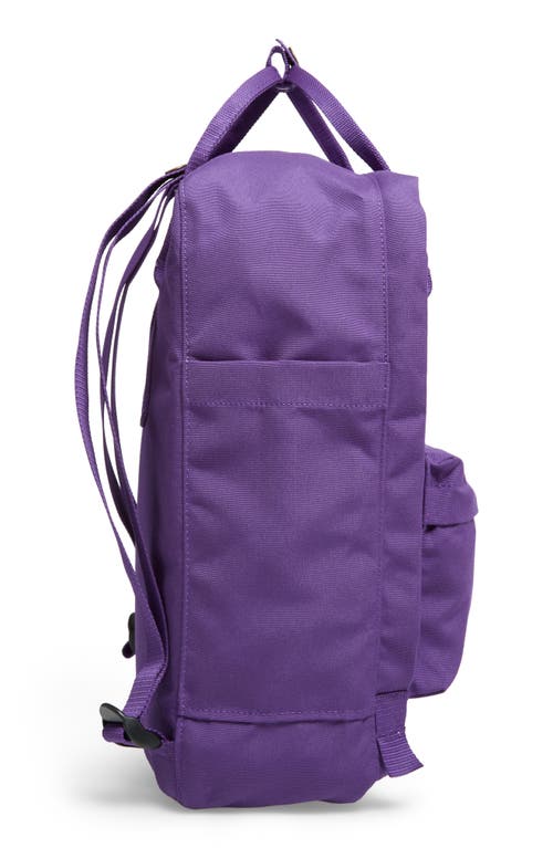 Fjall Raven Re-kanken Water Resistant Backpack In Deep Violet
