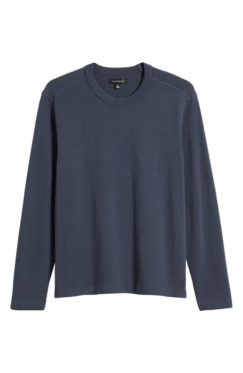 Shop Treasure & Bond Heavyweight Crewneck Sweatshirt In Navy India Ink