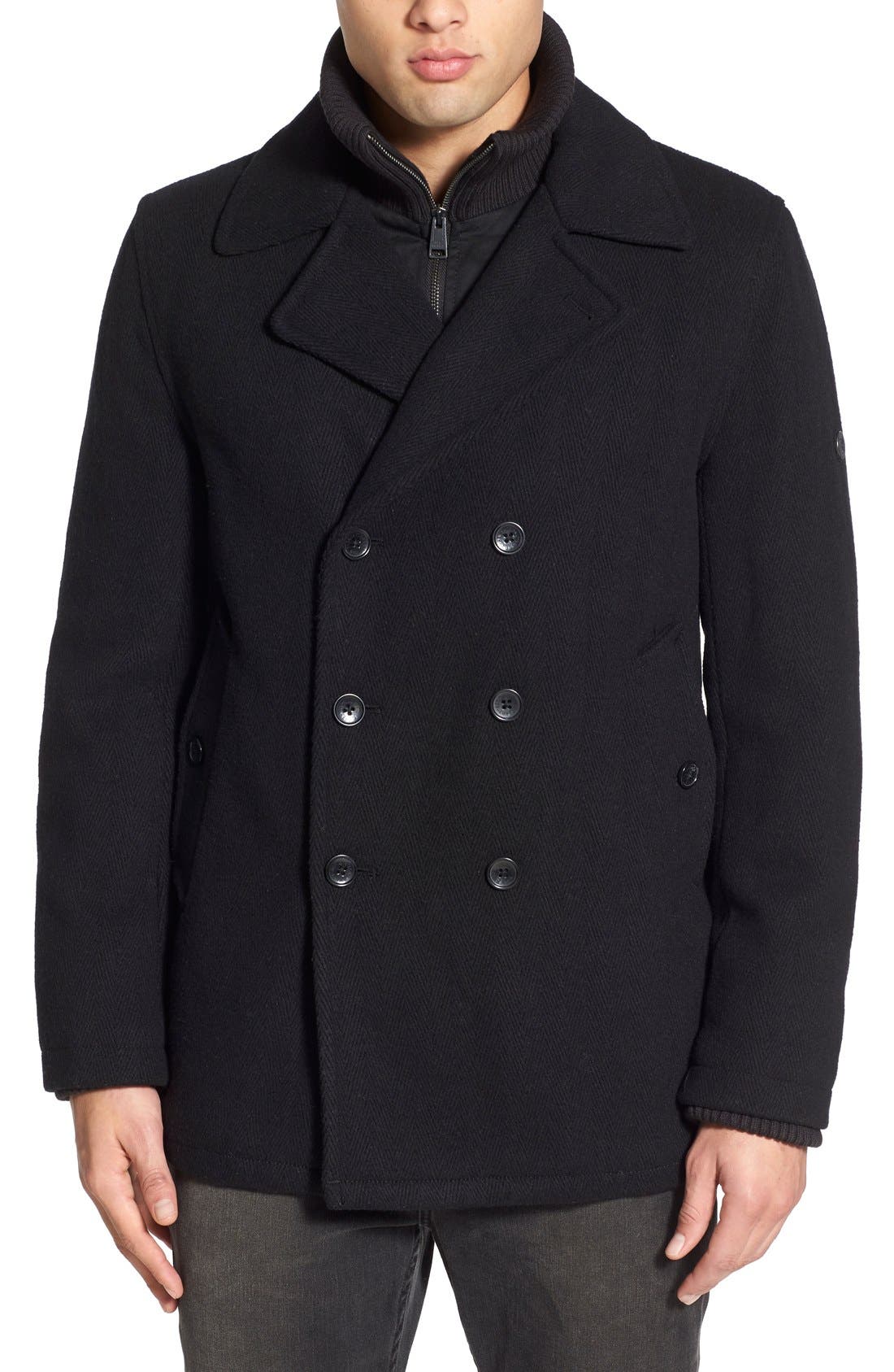 ben sherman peacoat