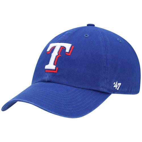 Men's '47 Royal Texas Rangers Heritage Clean Up Adjustable Hat
