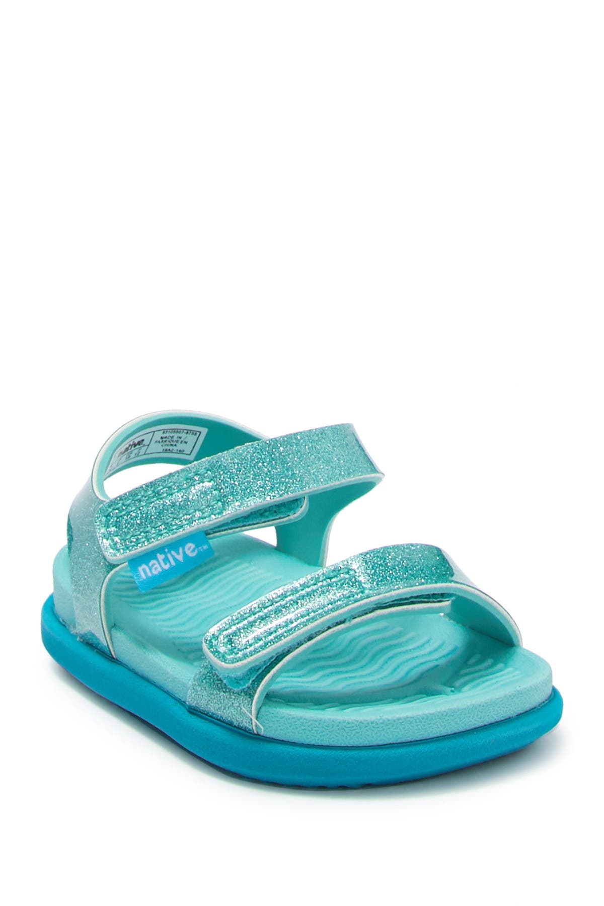 charley child waterproof flat vegan sandal