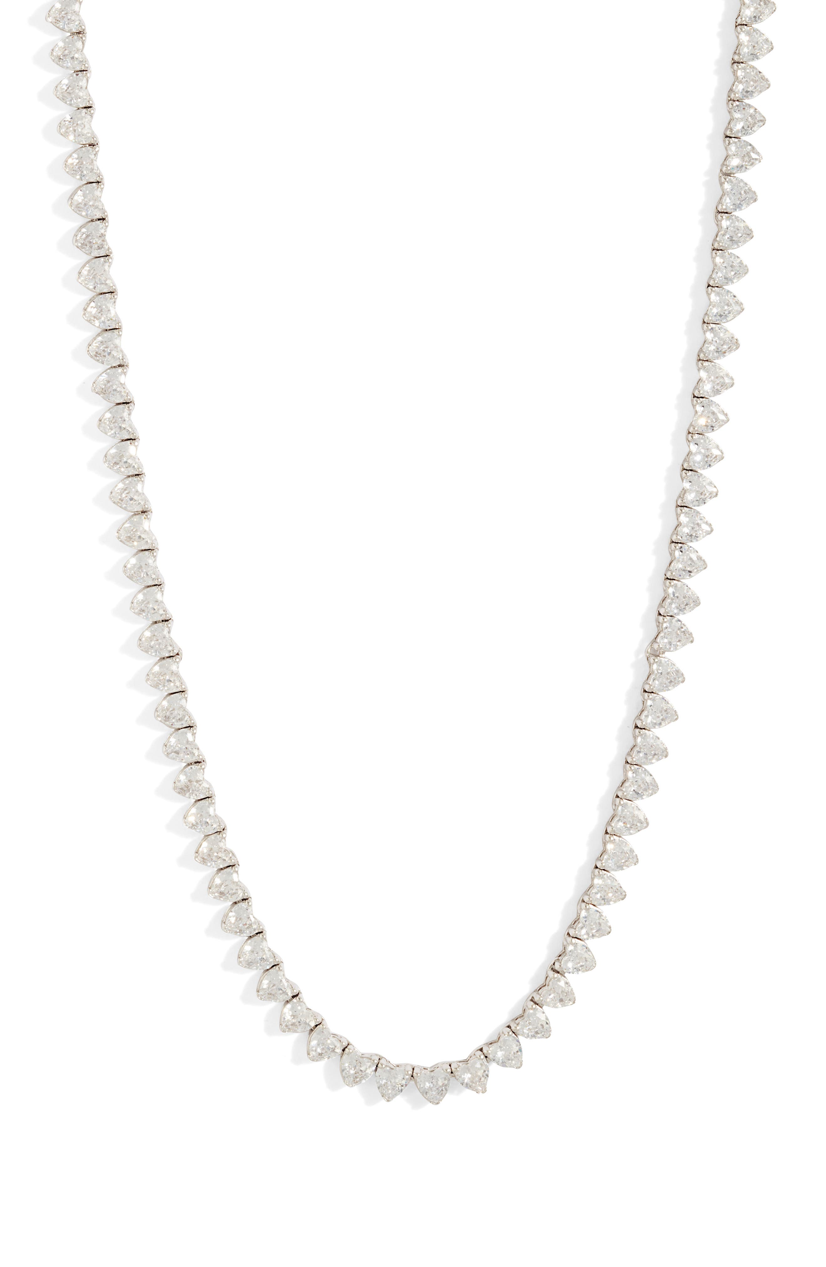 nordstrom long silver necklaces