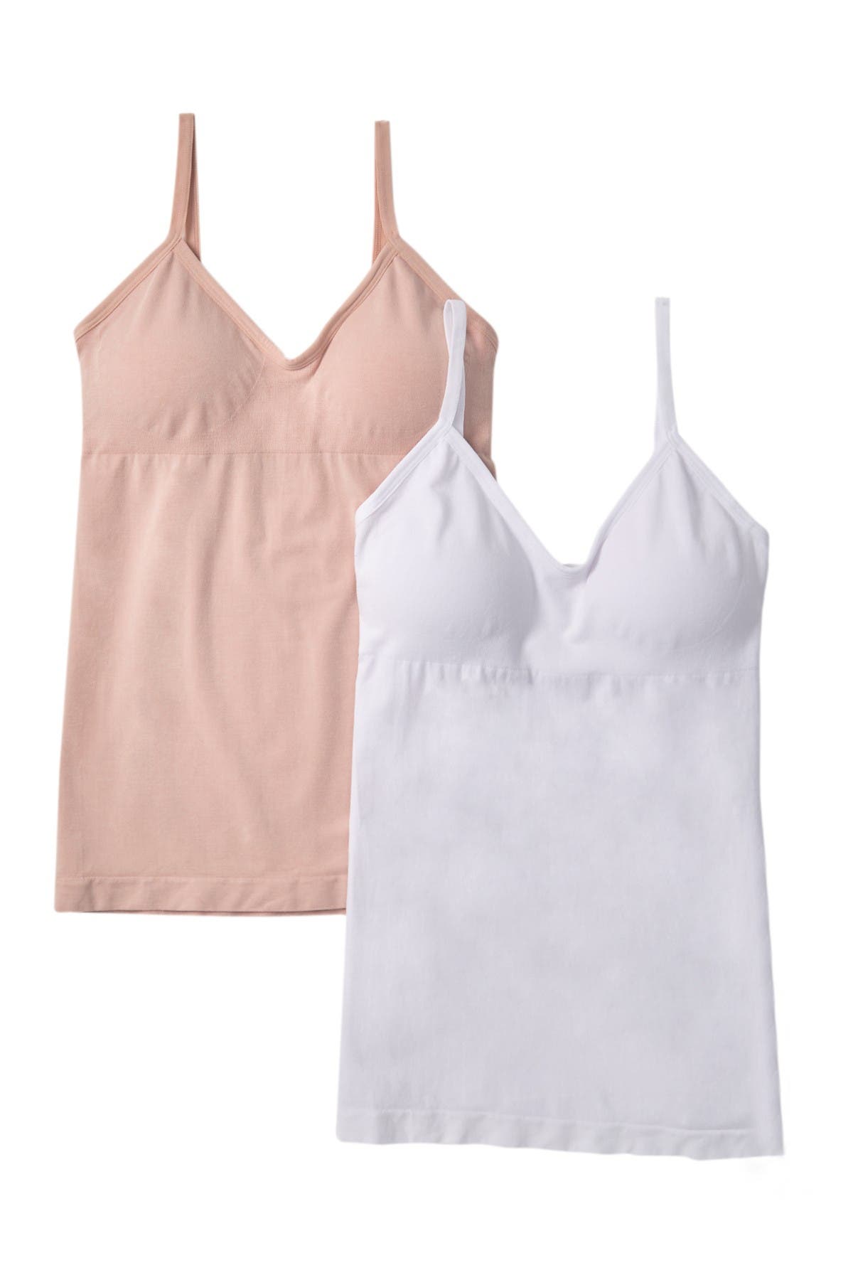 seamless cami with built in bra