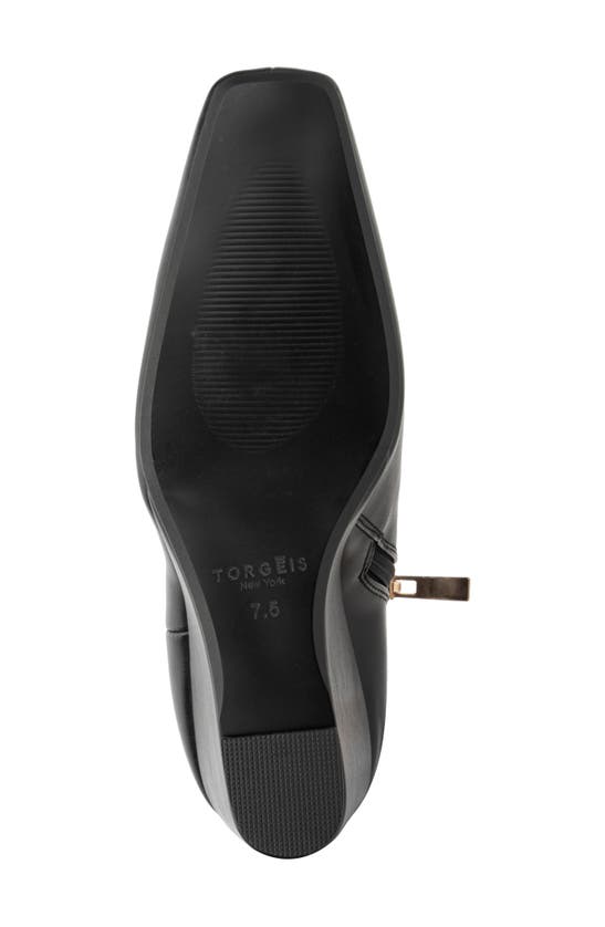 Torgeis Milan Wedge Heel Boot In Black