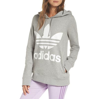 Adidas Originals Trefoil Hoodie, Grey