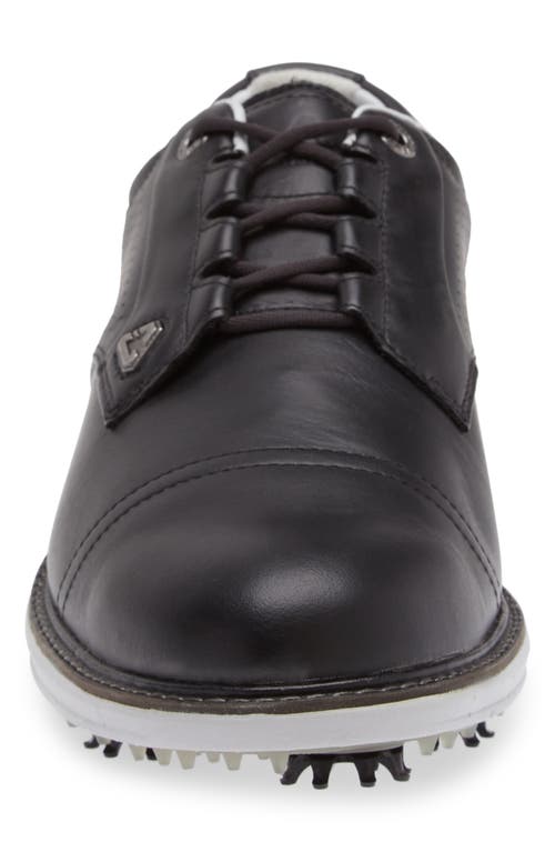 Travismathew The Legend Golf Sneaker In Black