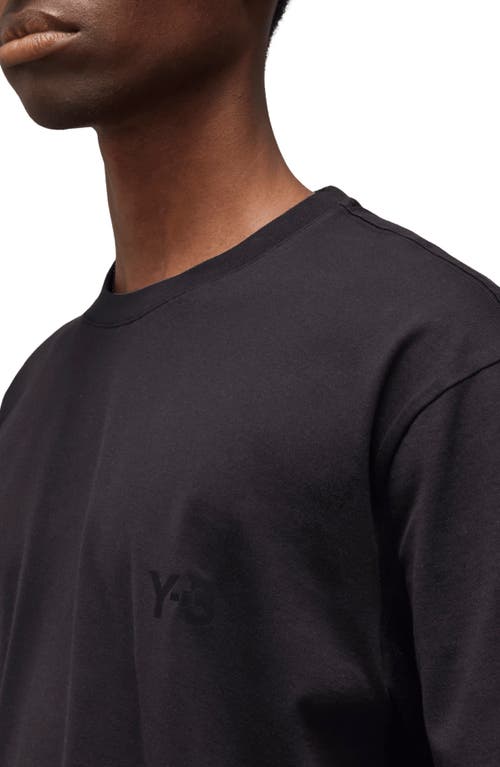 Shop Y-3 Graphic T-shirt In Black