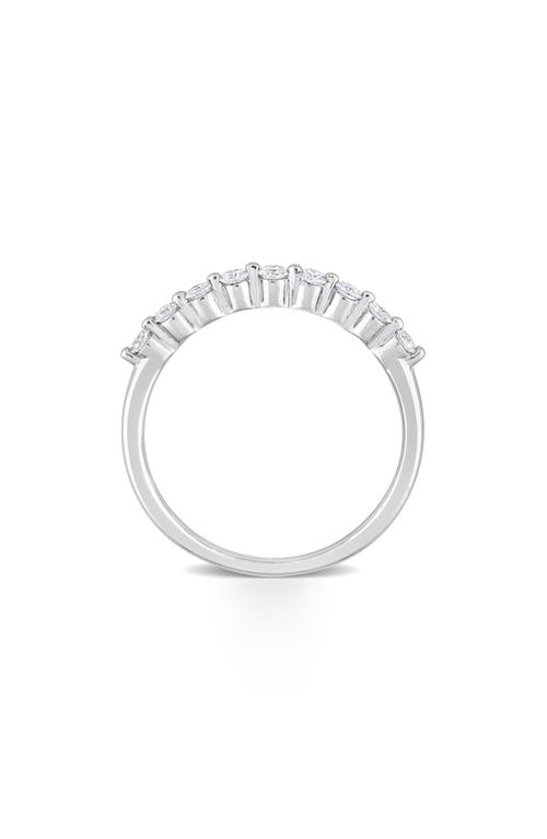 Created Forever Lab Grown Diamond Semi Ring In White