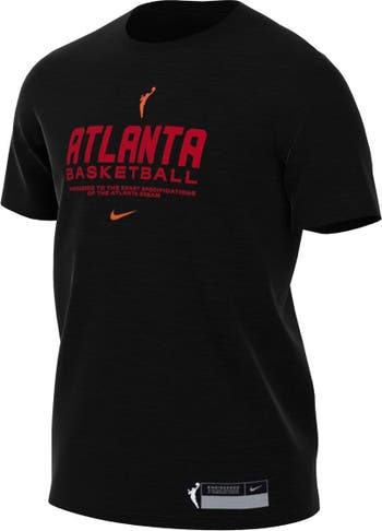 Nike / Men's Atlanta Hawks Black Long Sleeve Practice T-Shirt