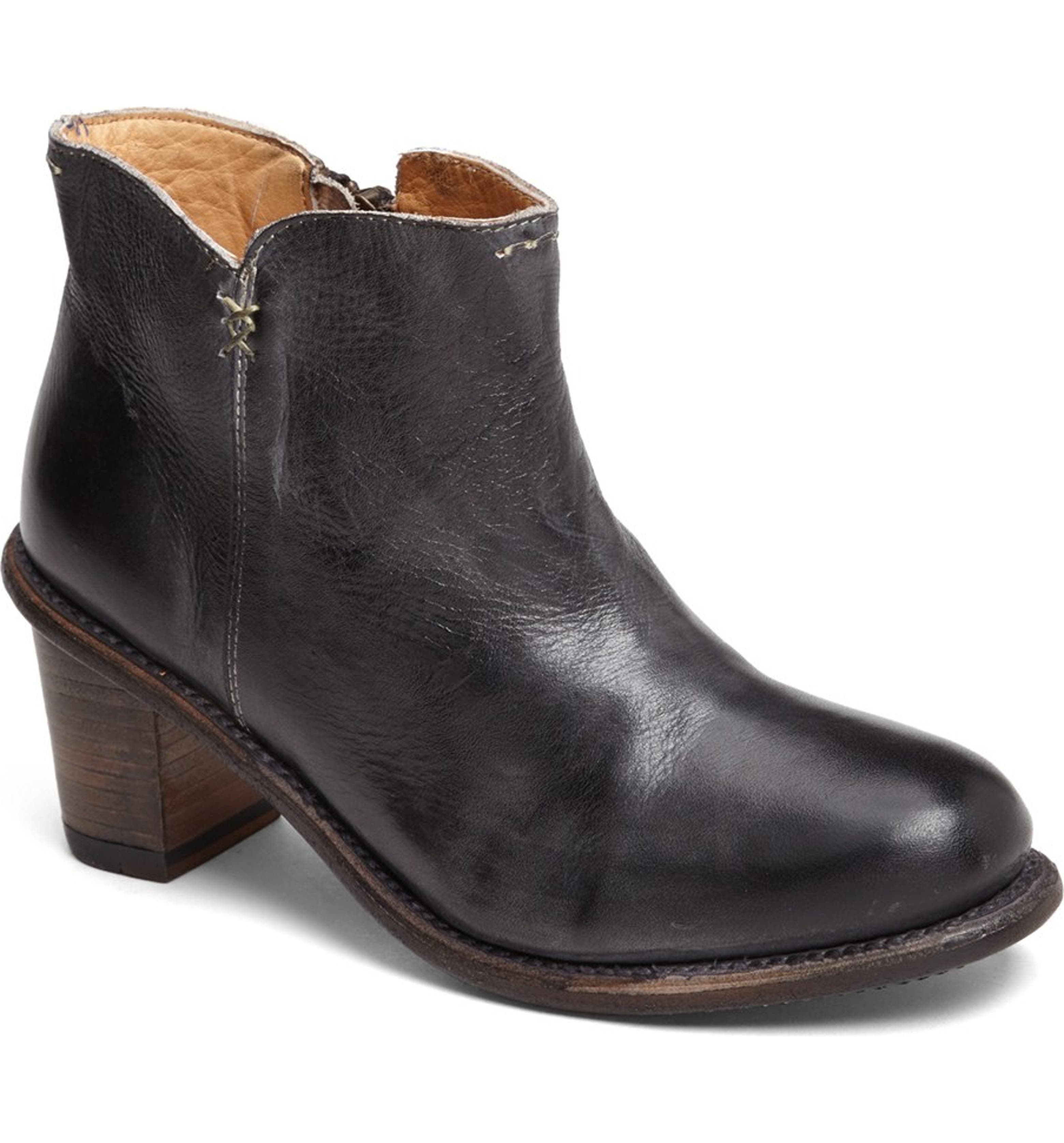 Bed Stu 'Sonic' Distressed Leather Bootie | Nordstrom