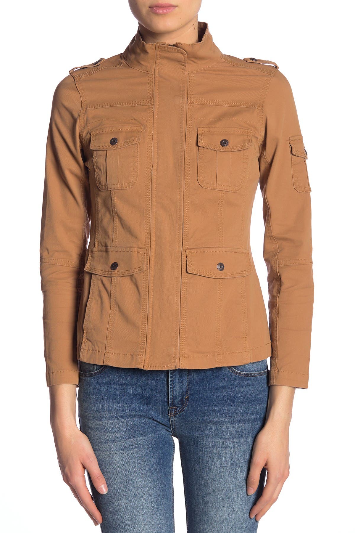 kensie utility twill jacket