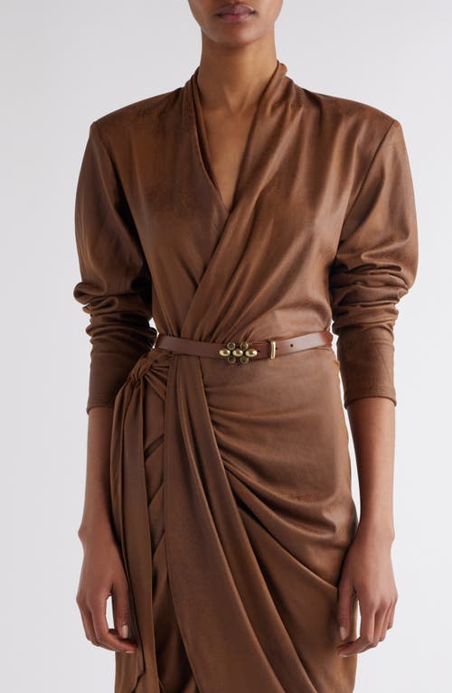Isabel Marant Varana Valdez Belt In Khaki