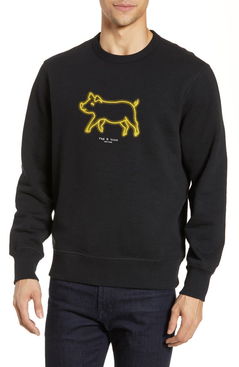 rag & bone Year of the Pig Graphic Sweatshirt | Nordstrom