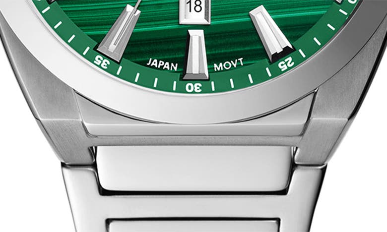 Shop Fossil Everette Bracelet Watch, 42mm In Silver