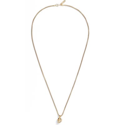 Degs & Sal Skull Pendant Necklace