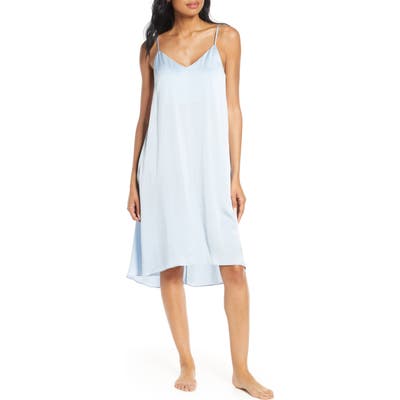 Papinelle Silk Nightgown, Blue