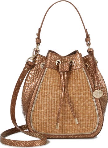 Brown bucket clearance purse