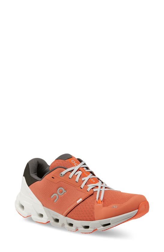 On Cloudflyer 4 Running Shoe In Ginger/ White