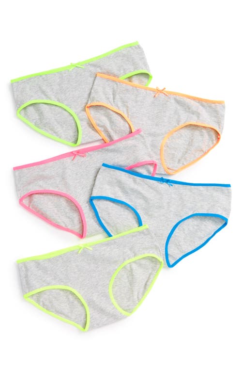 Tucker + Tate 5-Pack Hipster Briefs in Grey Neon Pack