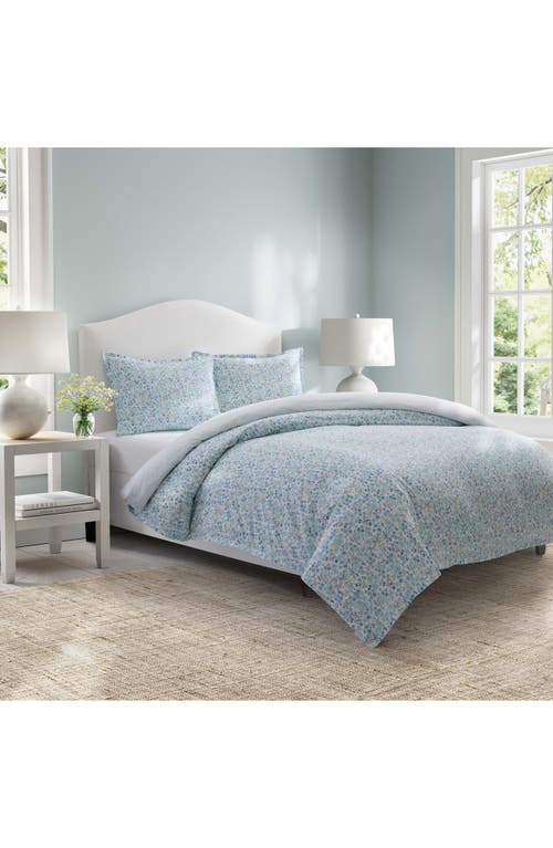 Laura Ashley Jaynie Cotton Duvet Set In Wintergreen