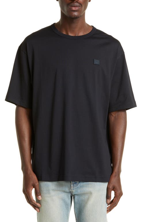 Acne Studios Face Patch T-Shirt at Nordstrom,