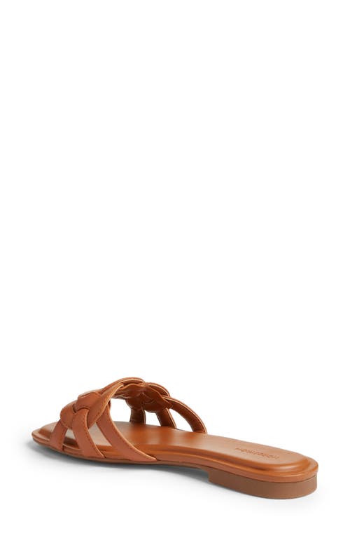 Nordstrom Carolina Slide Sandal In Tan Toffee