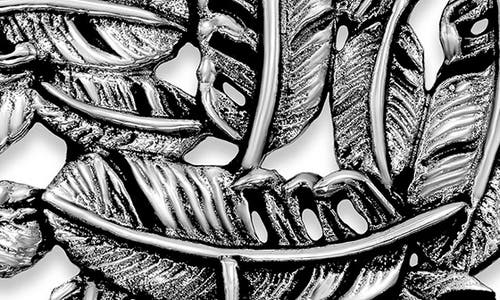 Samuel B. Silver Feathers Pendant In Silver
