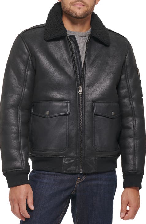 Men's Levi's® Leather & Faux Leather Jackets | Nordstrom