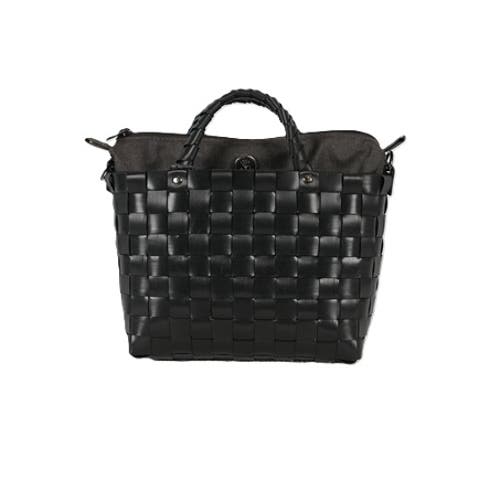 Handed By Dash Recycled Plastic Crossbody Bag In Black