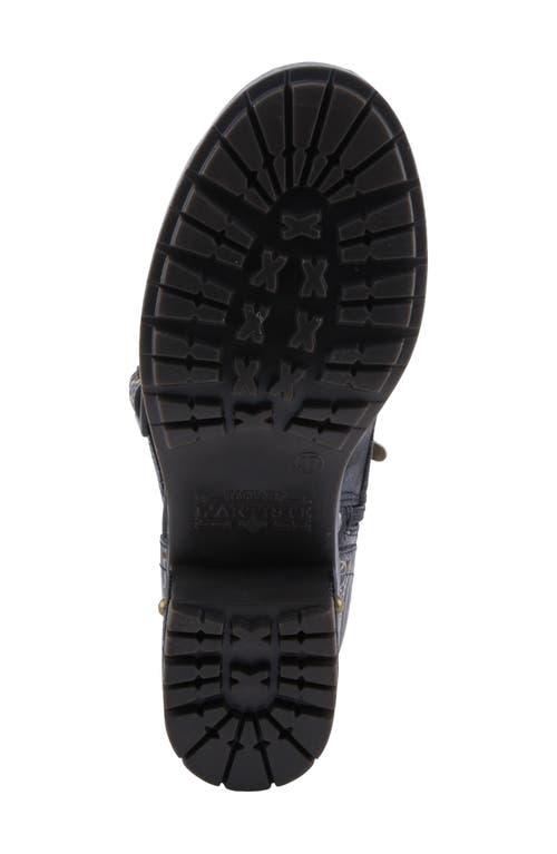 L'artiste By Spring Step Kisha Boss Boot In Black Multi