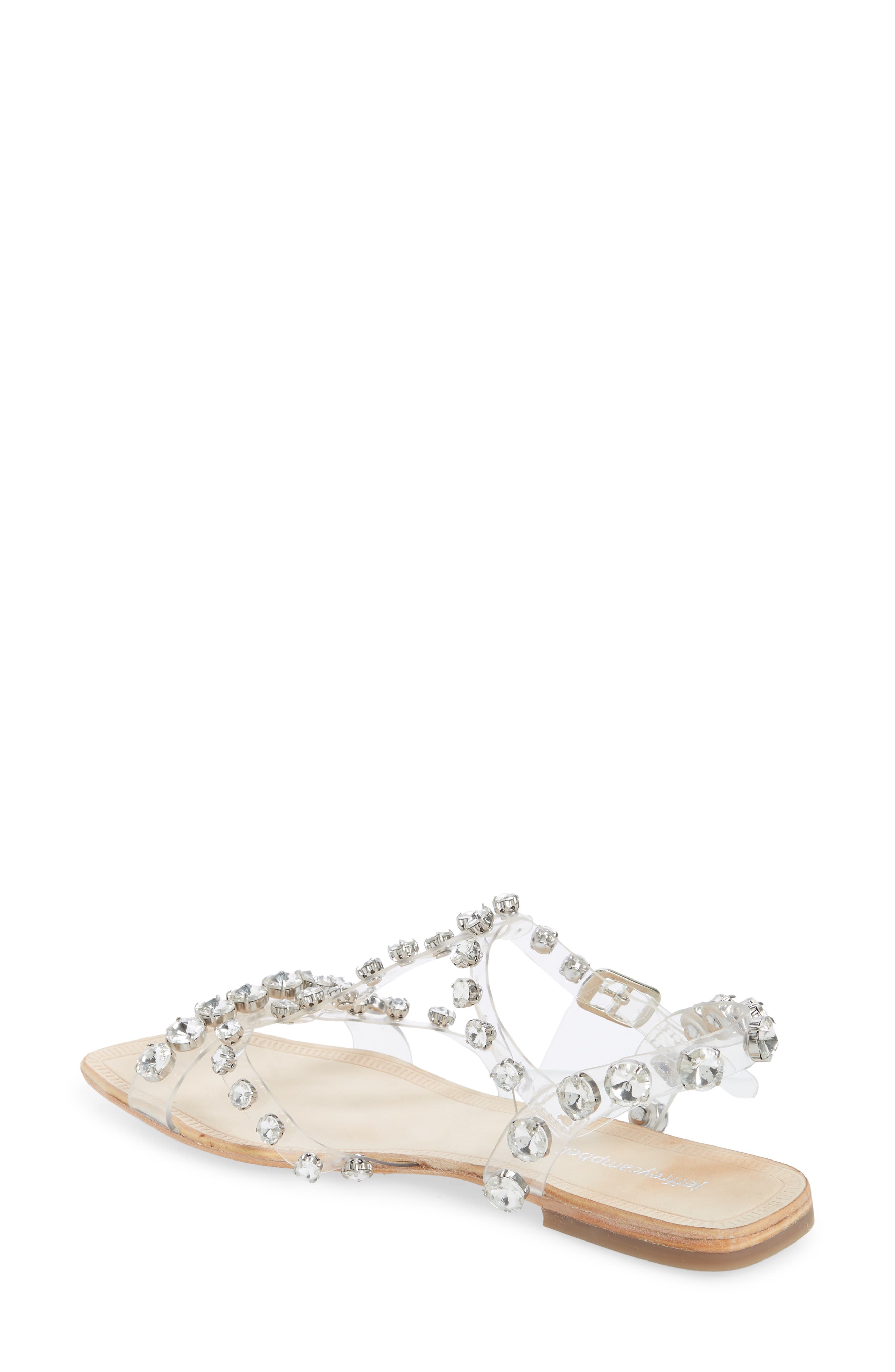 Amaryl studded clear store sandal jeffrey campbell