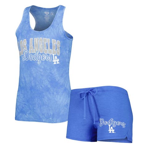 Lids Chicago Cubs Concepts Sport Women's Vigor Racerback Tank Top & Shorts  Sleep Set - Royal/White