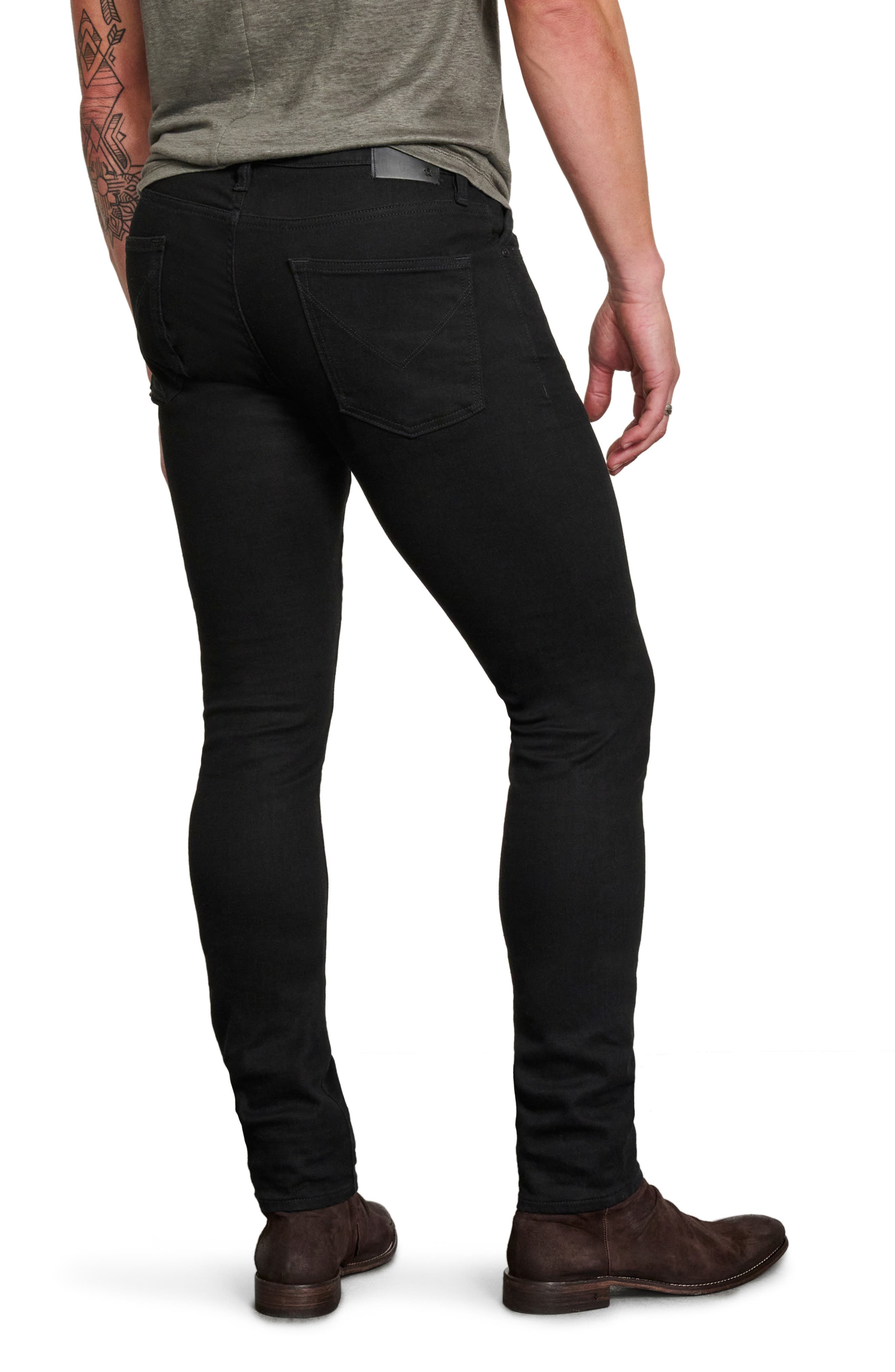 narrow cut jeans