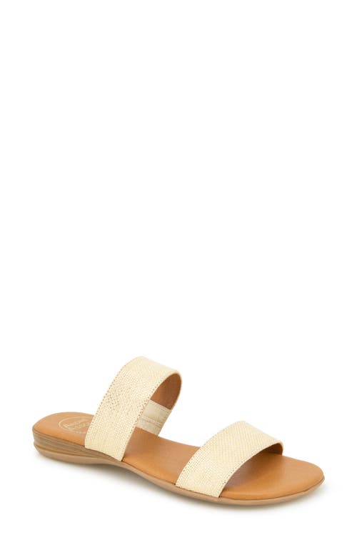 Shop Andre Assous André Assous Nabila Flat Sandal In Natural Multi