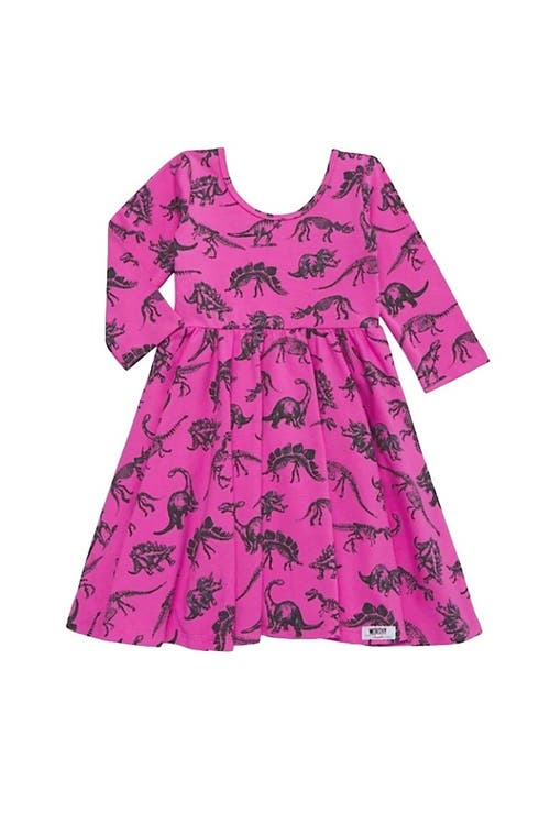 Worthy Threads Little Girl's & Girl's Twirly Dress In Dino