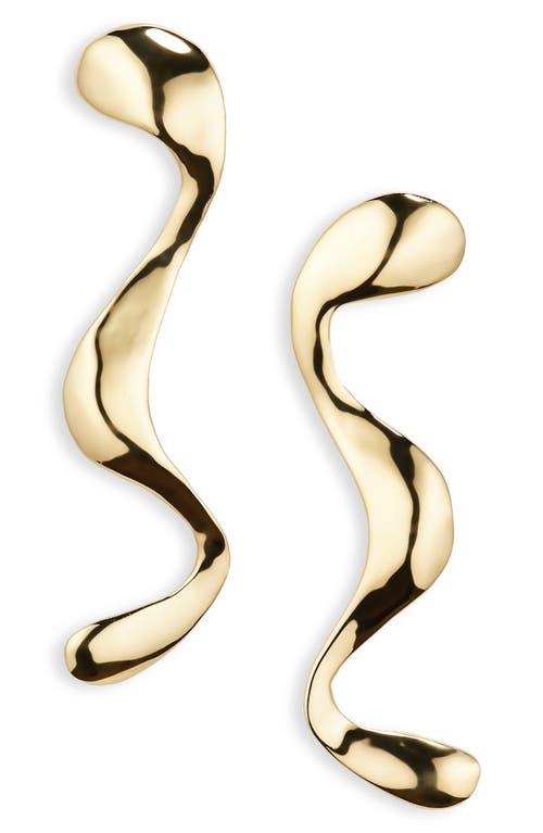 Viva Drop Earrings in Gold
