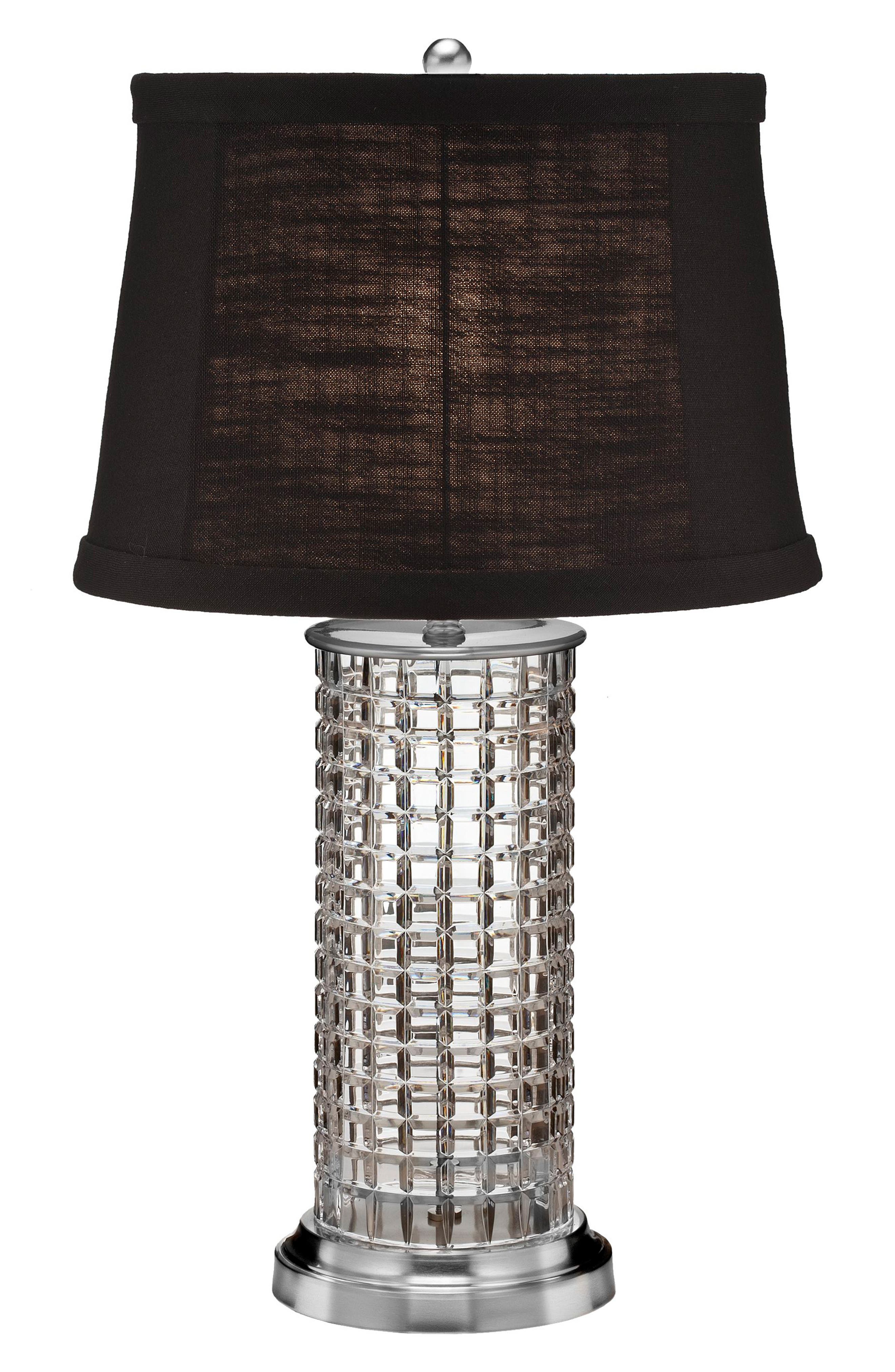 UPC 701587309981 product image for Waterford Kilrush Lead Crystal & Chrome Table Lamp, Size One Size - White | upcitemdb.com