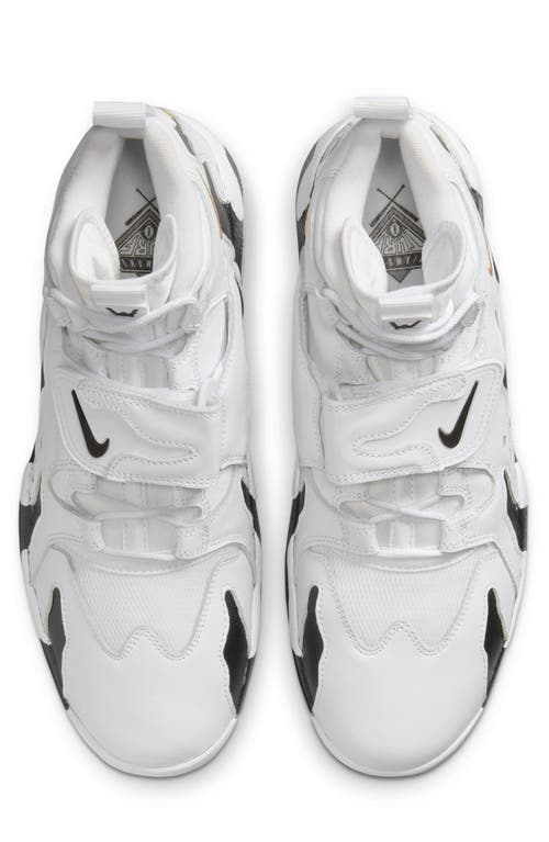 Nike Air Dt Max '96 "colorado Away" Sneakers In White/black/vegas Gold