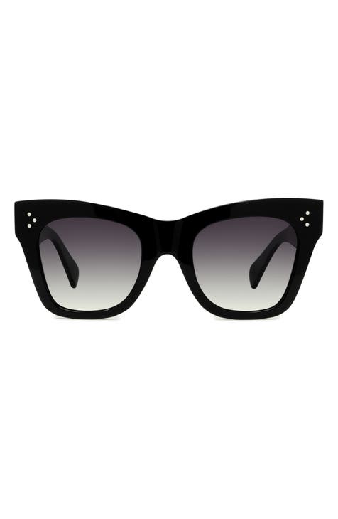 Triomphe 08 Cat Eye Sunglasses in Beige - Celine Eyewear