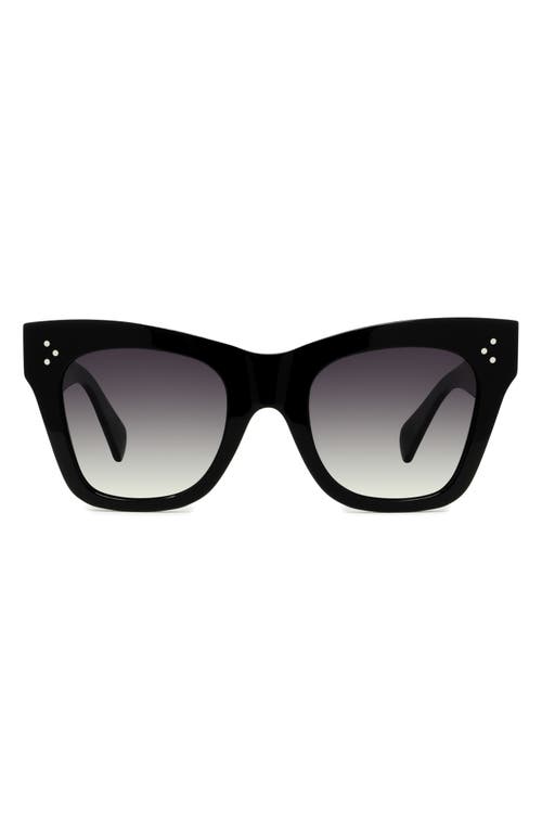 CELINE CELINE 50MM POLARIZED SQUARE SUNGLASSES 