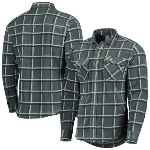 Lids Pittsburgh Steelers Antigua Industry Flannel Button-Up Shirt Jacket -  Black