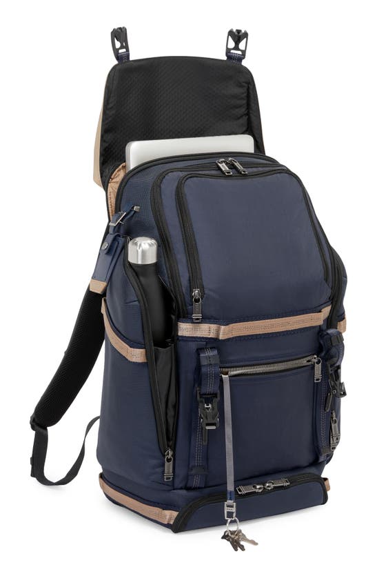 Tumi Expedition Flap Backpack In Midnight Navy | ModeSens