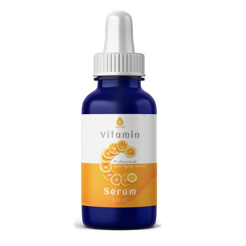 Pursonic Vitamin C Serum, Eye Gel Patches, Hydrating Lip Masks, And Micro Needle Derma Roller In Multicolor